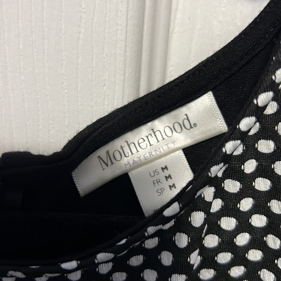 Motherhood medium blank and  white dress - Picture 2 of 4